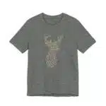Deer T-Shirt | Majestic Buck Forest Wildlife Tee | Hunting Gift for Men | Woodsman Nature Apparel